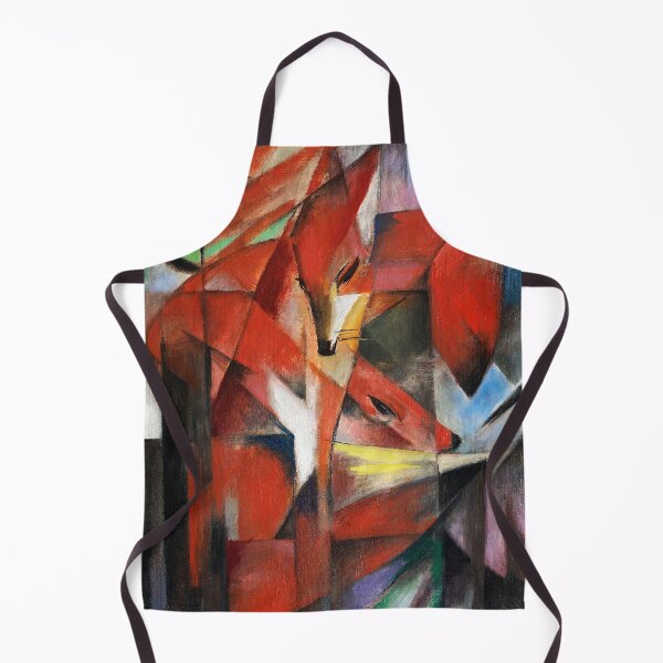 Item preview, The Foxes Franz Marc Animal Painting designed and sold by VintageArchive.