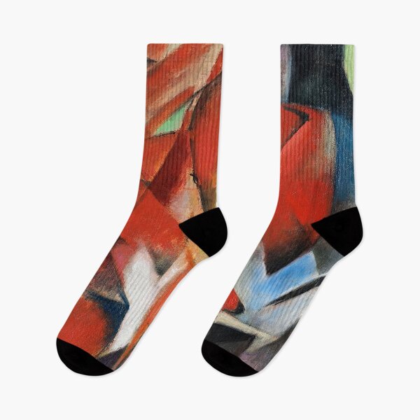 Item preview, The Foxes Franz Marc Animal Painting designed and sold by VintageArchive.