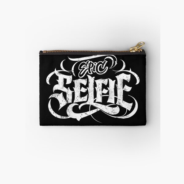 Item preview, Grunge Goth Tattoo Hand Lettering - Epic Selfie - Black - Be Bold! Calligraphy designed and sold by 26-Characters.