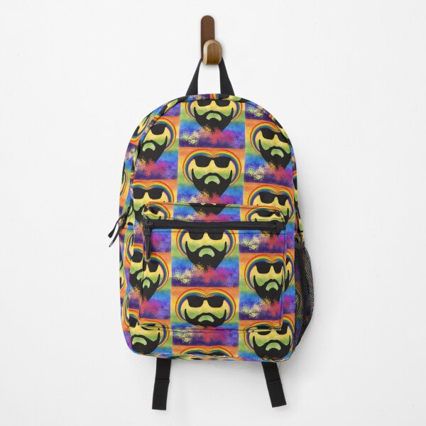 Item preview, Man with beard on rainbow colors designed and sold by Light79.