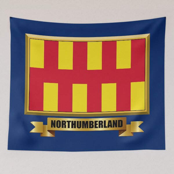Item preview, NORTHUMBERLAND Flag Gifts, Masks, Stickers & Products (GF) designed and sold by mpodger.