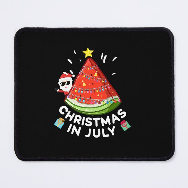 Item preview, CHRISTMAS IN JULY WATERMELON SANTA SUMMER TREE designed and sold by sobriowslen.