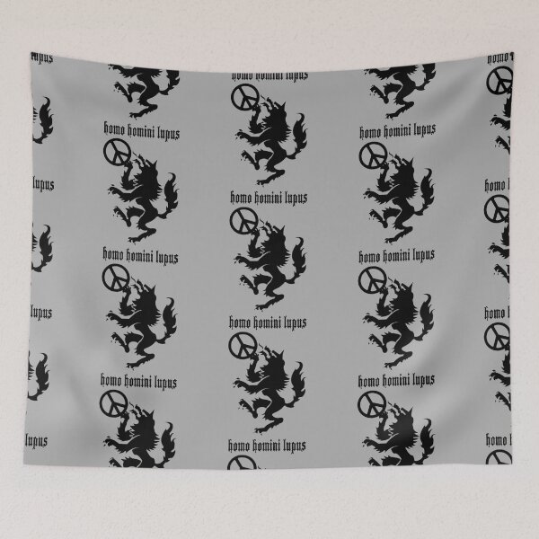 Item preview, Hot Coldman's Tattoo - Homo Homini Lupus designed and sold by OuterOutlet.
