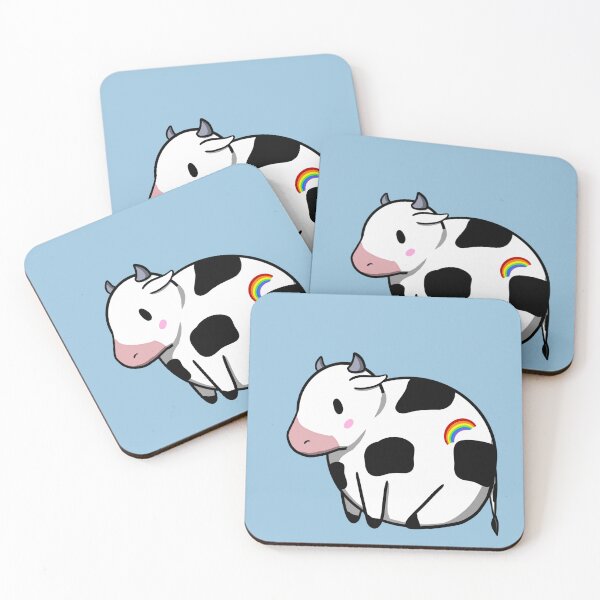Item preview, Cow with Rainbow designed and sold by KaitLouise.