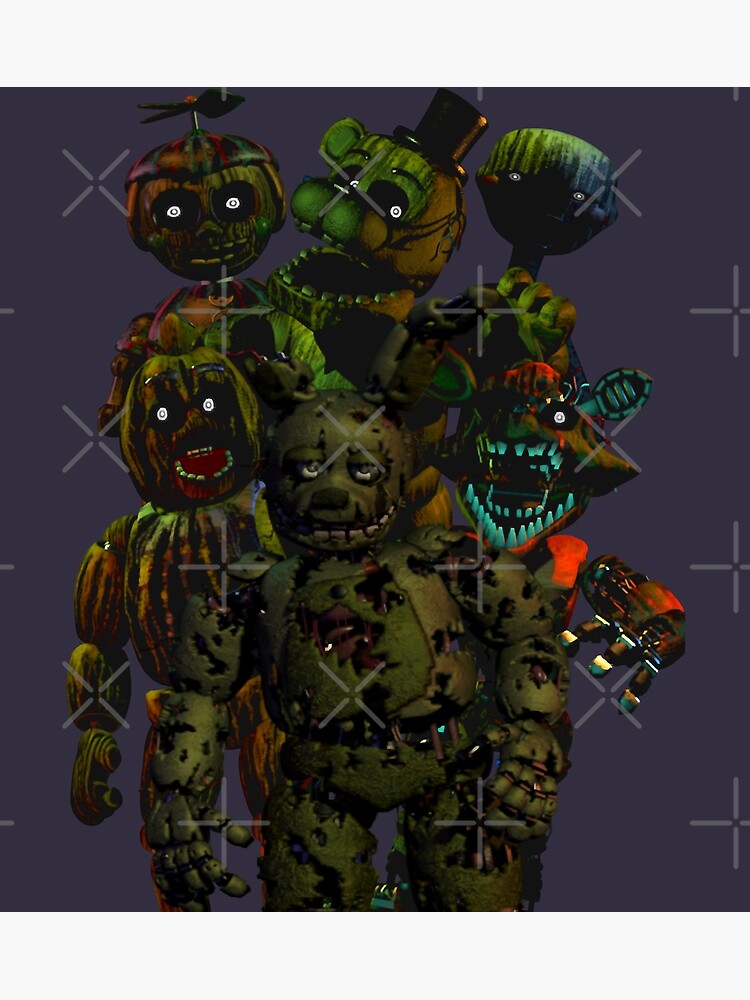 fnaf 3 poster by UnTipObisnuit