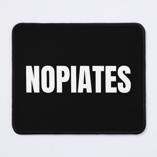 Item preview, Nopiates Shirt| Funny Sober Living Shirt| Heroin Addict T-Shirt| Addiction Recovery designed and sold by Nada18.