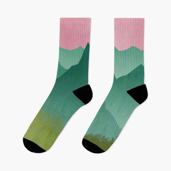 Item preview, Mountains in a pink sky designed and sold by Javier Narváez Solarte.