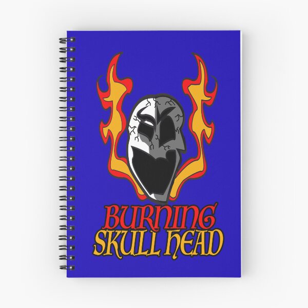 Item preview, Burning Skull Head designed and sold by CuJoProductions.