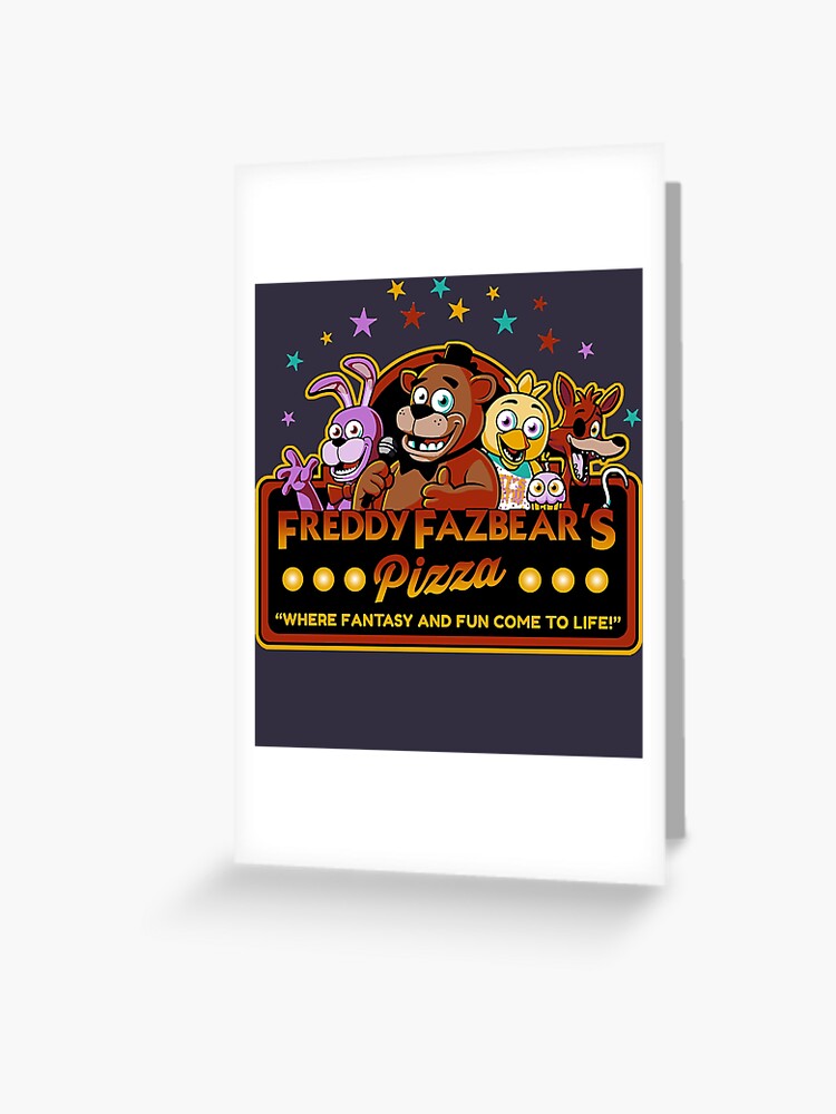 Funny Five Nights At Freddys Movie fnaf(2) Greeting Card for Sale