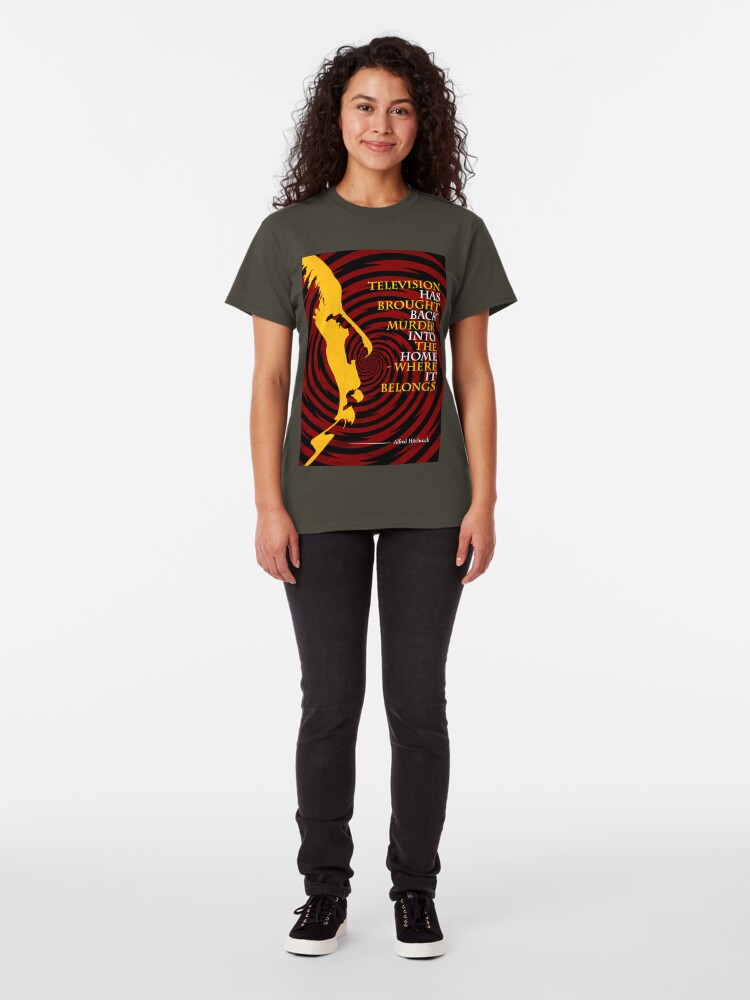 Alternate view of Alfred Hitchcock Quote Classic T-Shirt
