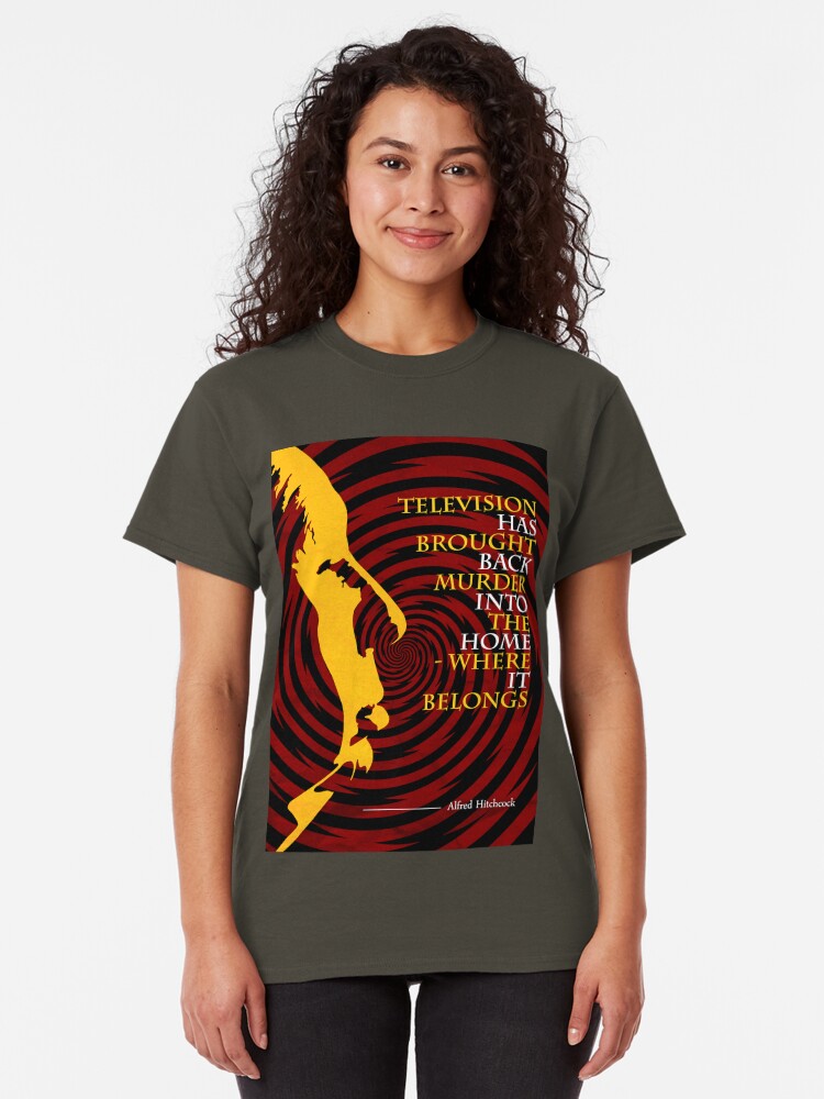 Alternate view of Alfred Hitchcock Quote Classic T-Shirt