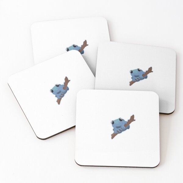 Item preview, Cute Blue Frog designed and sold by Stickalicous.