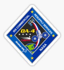 Cygnus CRS OA-4 Logo Sticker
