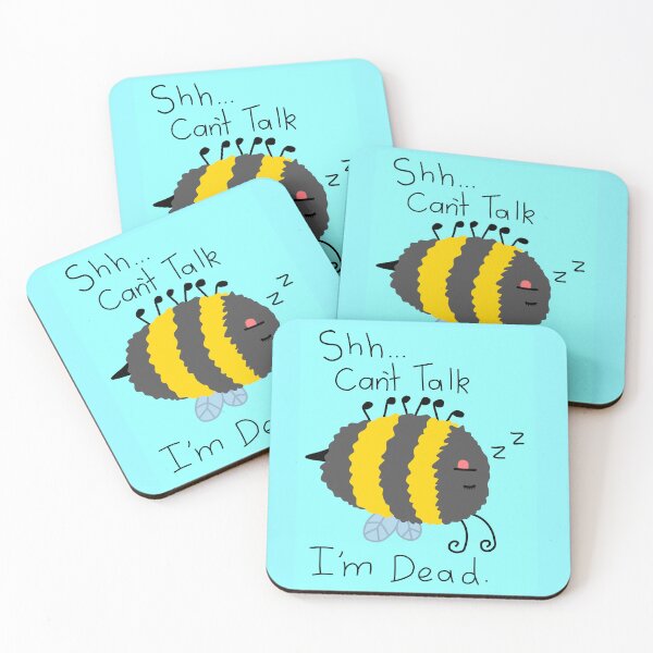 Item preview, The Bee IS Totally Dead designed and sold by NixFiveFour.