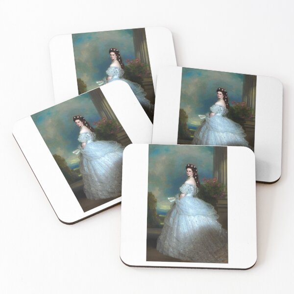 Item preview, Portrait Of Empress Elisabeth of Austria by Franz Xaver Winterhalter-The Bavarian Rose — Empress Sissi. Ceremonial Portraits, Drama, Life designed and sold by TeeARTHY.
