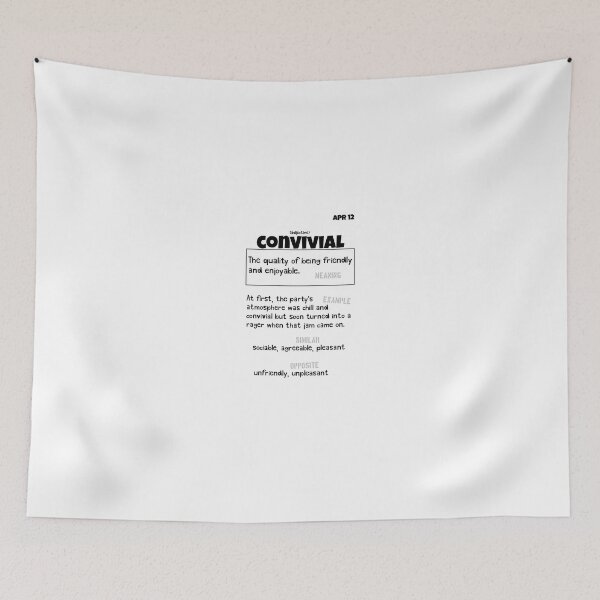 Item preview, April 12 Convivial designed and sold by Square Root of Squid.