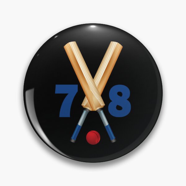 Item preview, Cricket Number 78 Seventy Eight With Bats And Ball Classic T-Shirt designed and sold by laureljusjv.