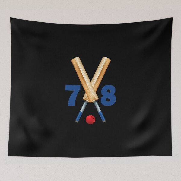 Item preview, Cricket Number 78 Seventy Eight With Bats And Ball Classic T-Shirt designed and sold by laureljusjv.