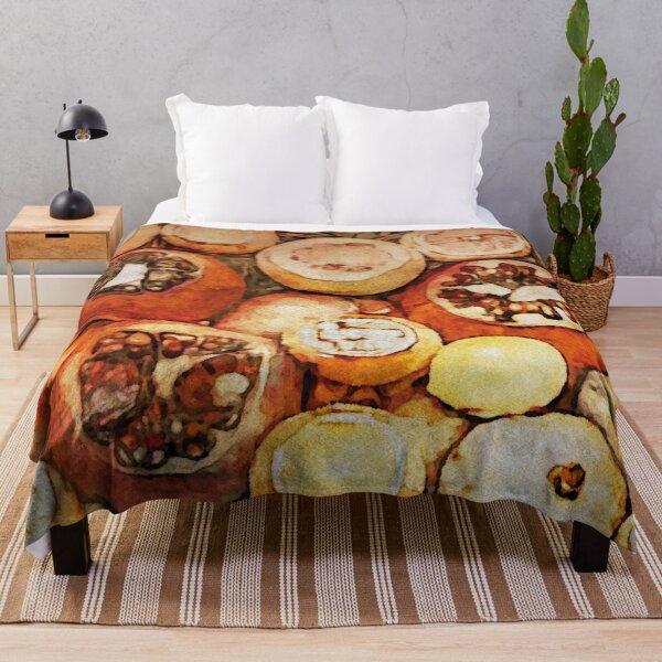 Item preview, The Bountiful Feast - Pomegranates and Lemons designed and sold by Susan Maxwell Schmidt.