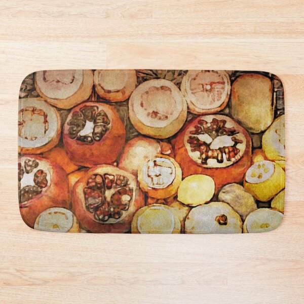 Item preview, The Bountiful Feast - Pomegranates and Lemons designed and sold by Susan Maxwell Schmidt.