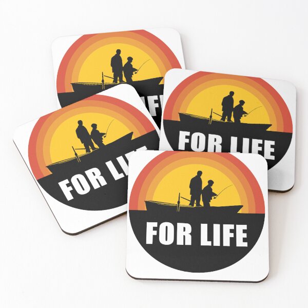 Item preview, Father and Son Fishing Partners For Life, Fisherman Gift Shirt, Dad and Son Shirt, Father's Day Gift, Dad Or Grandad Shirt ,Retro Sunset designed and sold by CatchUriDesigns.