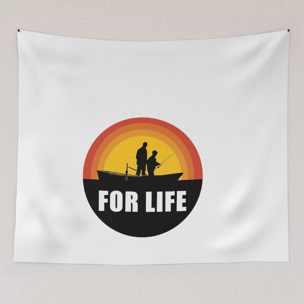 Item preview, Father and Son Fishing Partners For Life, Fisherman Gift Shirt, Dad and Son Shirt, Father's Day Gift, Dad Or Grandad Shirt ,Retro Sunset designed and sold by CatchUriDesigns.