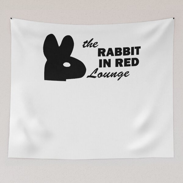 Item preview, Rabbit in Red Lounge designed and sold by RonaldMartin22.