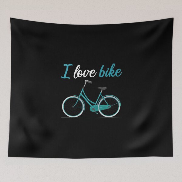 Item preview, I Love Bike Classic T-Shirt designed and sold by felyn3gloria.