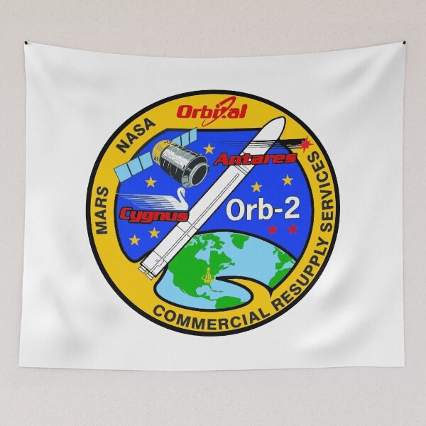 Item preview, Cygnus CRS Orb-2 Logo designed and sold by Nikki SpaceStuffPlus.