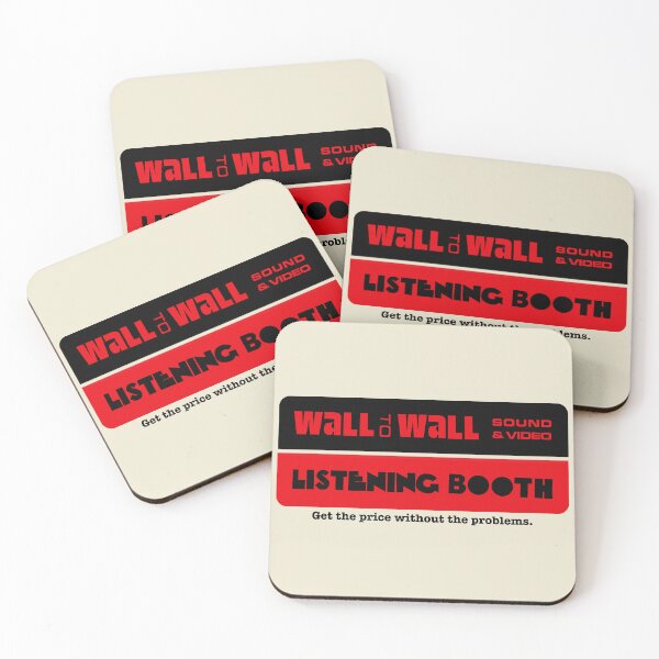 Item preview, Wall To Wall Sound & Video And Listening Booth designed and sold by TeeArcade84.