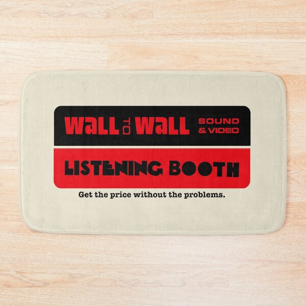 Item preview, Wall To Wall Sound & Video And Listening Booth designed and sold by TeeArcade84.