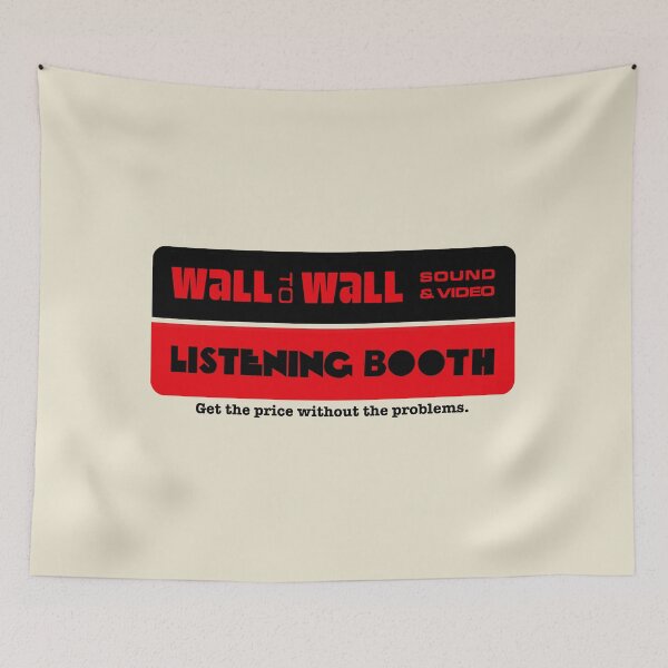 Item preview, Wall To Wall Sound & Video And Listening Booth designed and sold by TeeArcade84.