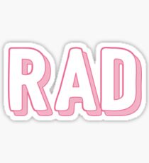 Rad Stickers | Redbubble