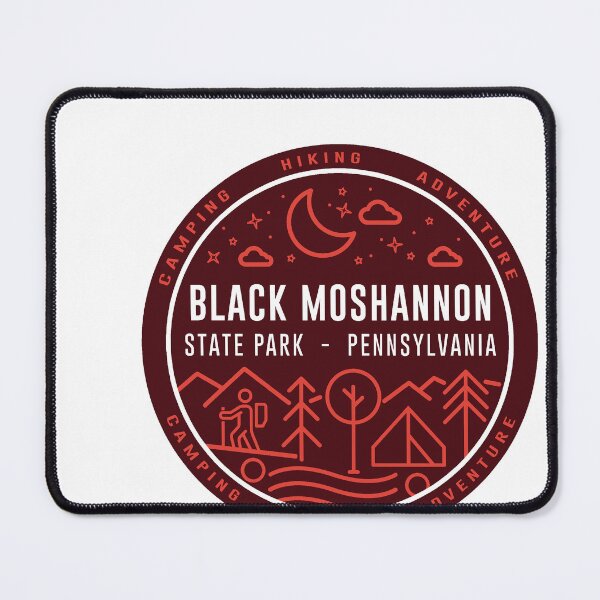 Item preview, Black Moshannon State Park Hipster Logo designed and sold by VanyaKar.