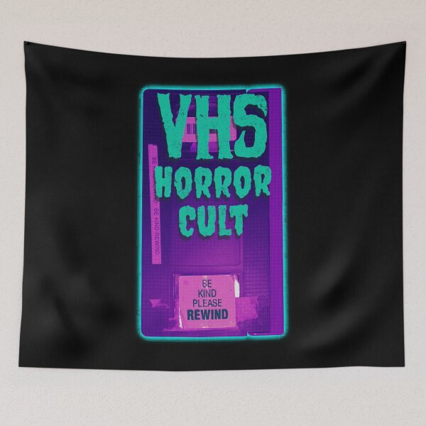 Item preview, Retro VHS horror cult movie fan designed and sold by RonaldMartin22.