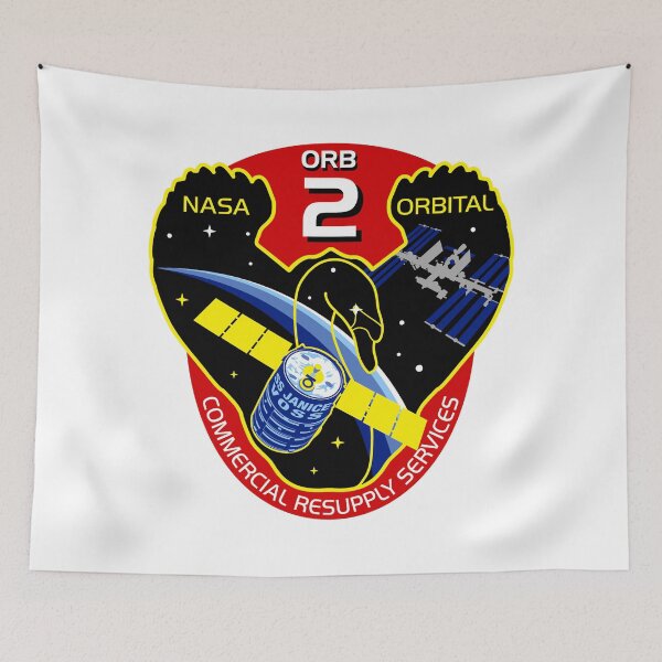 Item preview, NASA: CRS Orb-2 Logo designed and sold by Nikki SpaceStuffPlus.