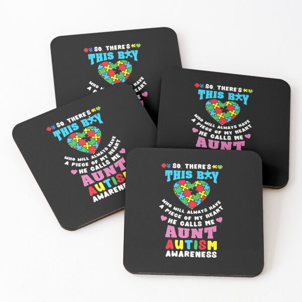 Item preview, AUTISM AWARENESS PUZZLE HEART AUTISM AUNT designed and sold by sobriowslen.