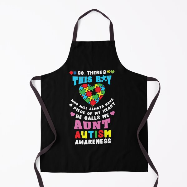 Item preview, AUTISM AWARENESS PUZZLE HEART AUTISM AUNT designed and sold by sobriowslen.