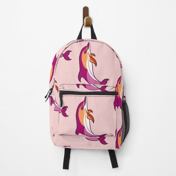 Item preview, lesbian pride common dolphin designed and sold by PigeonGryphon.