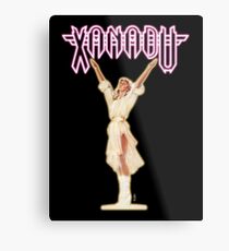 XANADU Kira Olivia Newton-John - Goldglühen Metallbild