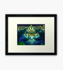 A Small World Framed Print