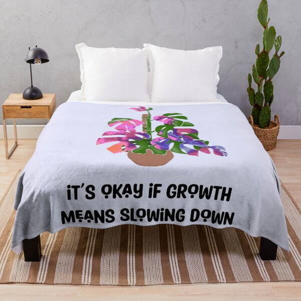 Item preview, It's Okay If Growth Means Slowing Down designed and sold by chaycreates.