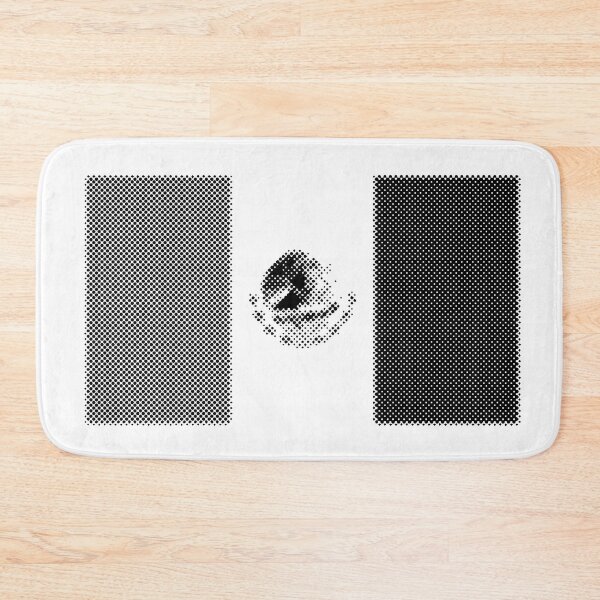 Item preview, Mexico Flag - Black 1 designed and sold by boltjesdesign.