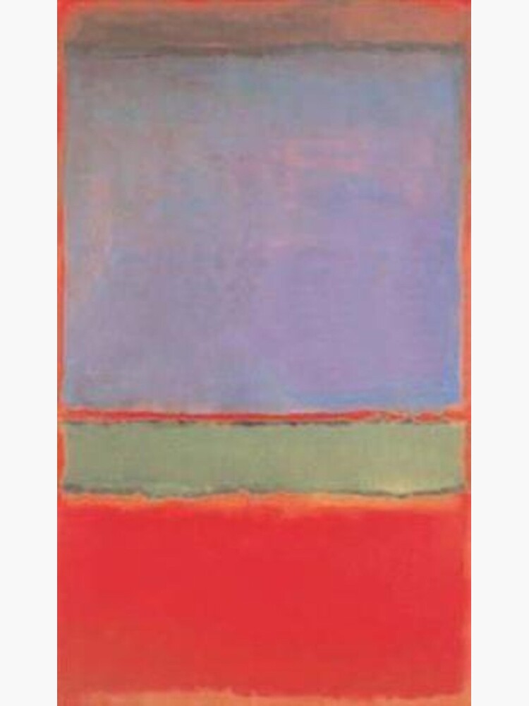  Mark Rothko No 6 Violet Green And Red 1951 Art Print For Sale 