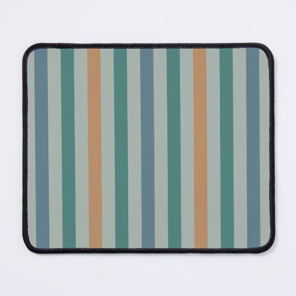 Item preview, Classic Stripes Pattern_Morandi Color 1_c3d Blue Green Orange designed and sold by Mimi Huang.