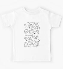 Kirby Mass Attack! Kids Tee