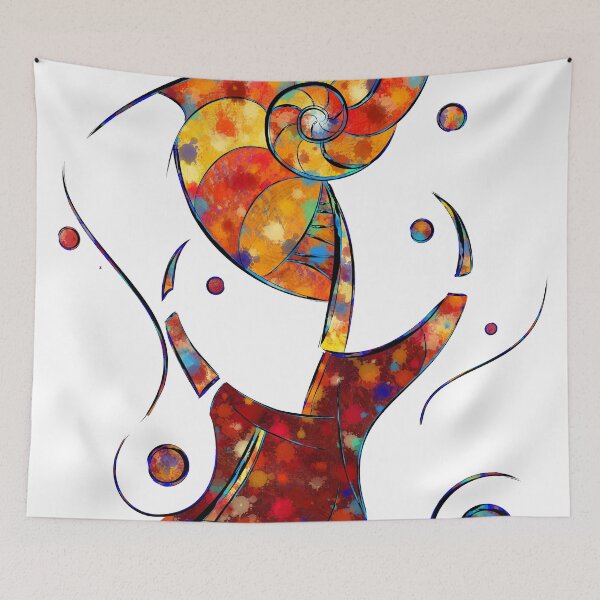 Item preview, Espanessua - imaginery spiral flower designed and sold by Cersatti.