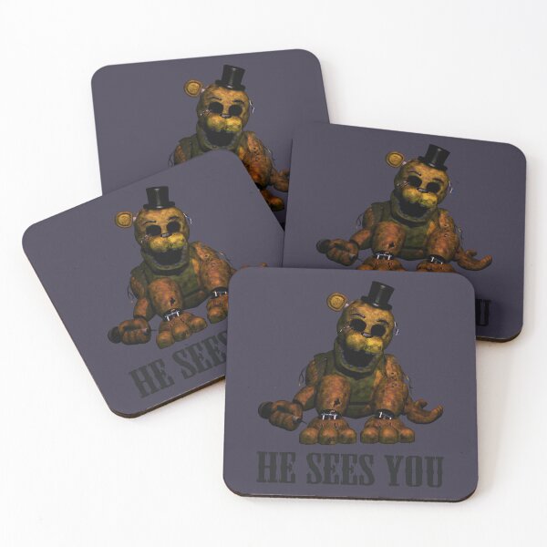 Item preview, Decisive Rise For Survival Try Golden Freddy He Sees You - Fnaf Vintage designed and sold by Charlessiegel.