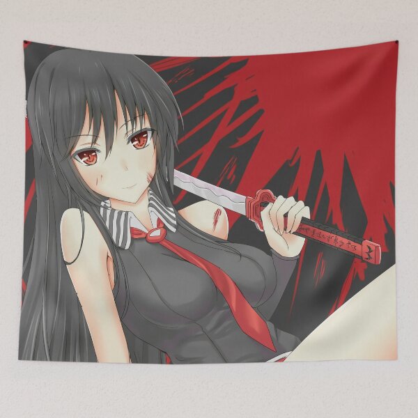 Item preview, Akame Akame Ga Kill Printing For Wibu designed and sold by lorypig.