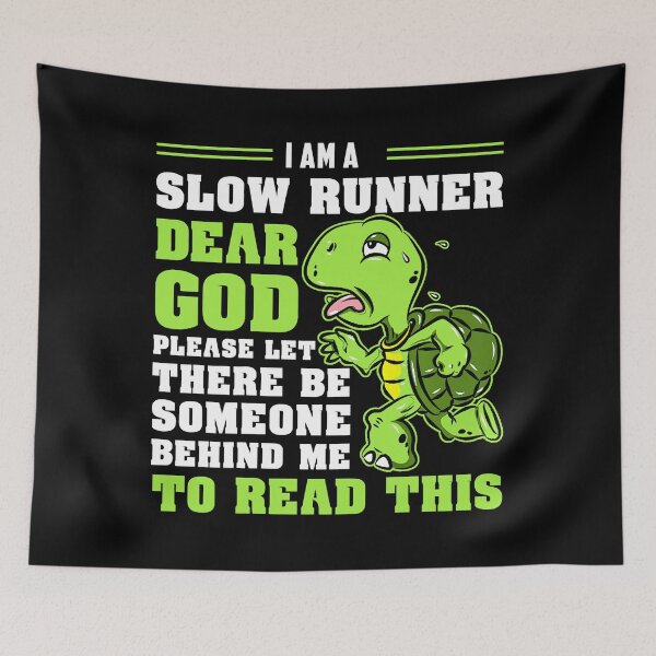 Item preview, I'm A Slow Runner Turtle Funny Marathon Running designed and sold by ujgbnx.